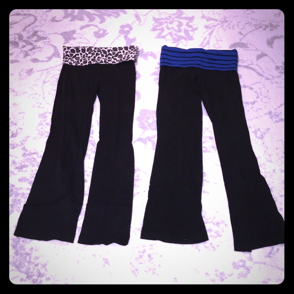 Yoga pants (2 pairs)